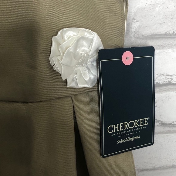 Cherokee school uniform tan dress, NWT, size 10 - Picture 2 of 6
